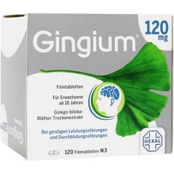 GINGIUM 120 MG FILMTABL